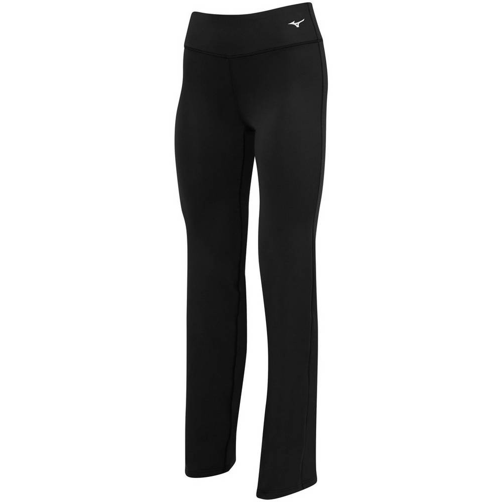 Pantalones Mizuno Align Long Mujer Negras Ofertas XQNV-29078